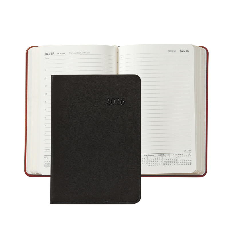 2026 Appointment Black Traditional Leather