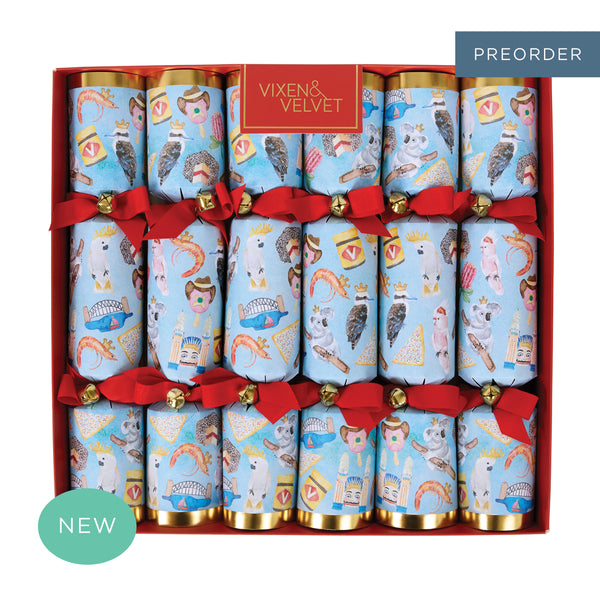 Australian Icon Favourite Crackers - Box of 6