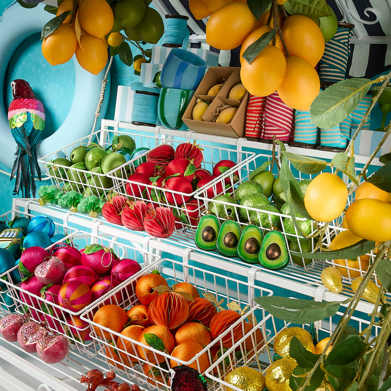 Sugar Coated Peas in a Pod Decoration