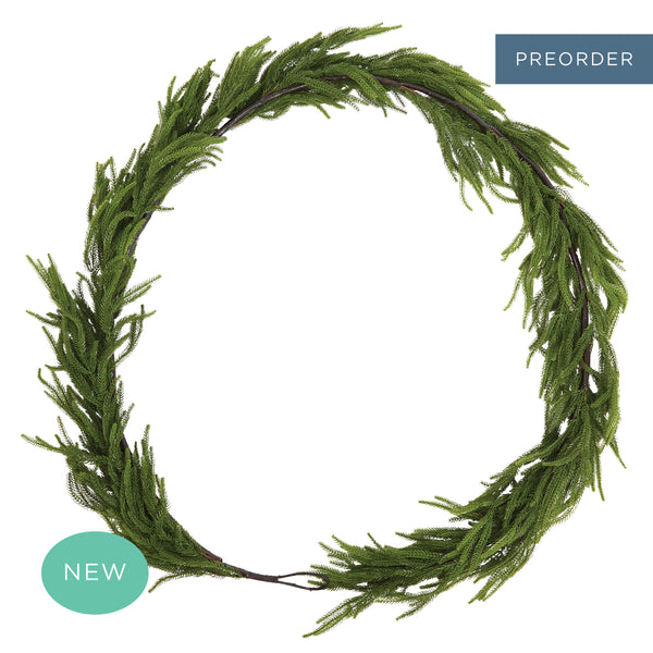 Cypress Real Touch Garland 270cm