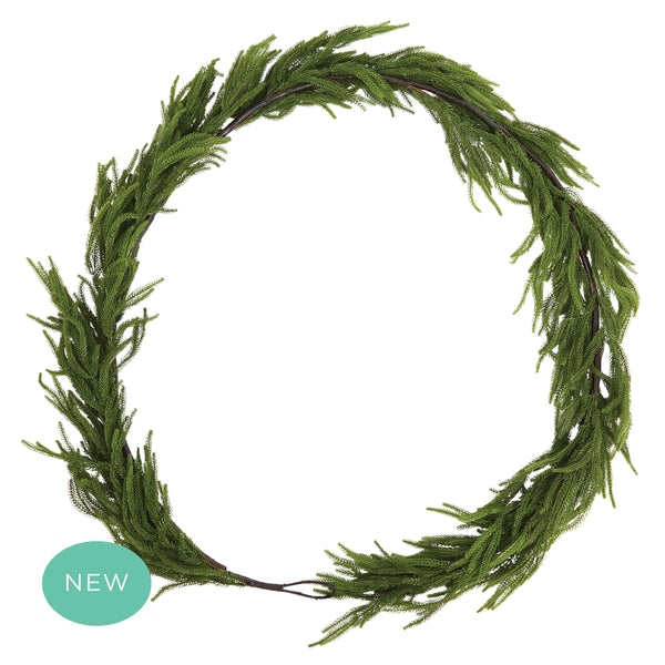 Cypress Real Touch Garland 270cm
