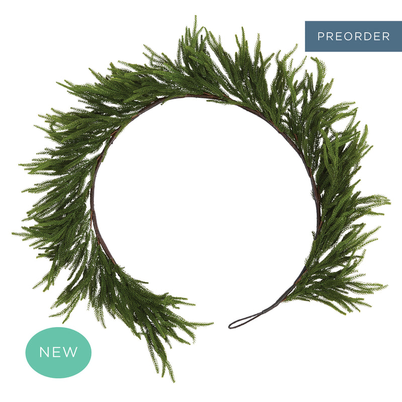 Cypress Real Touch Garland 180cm