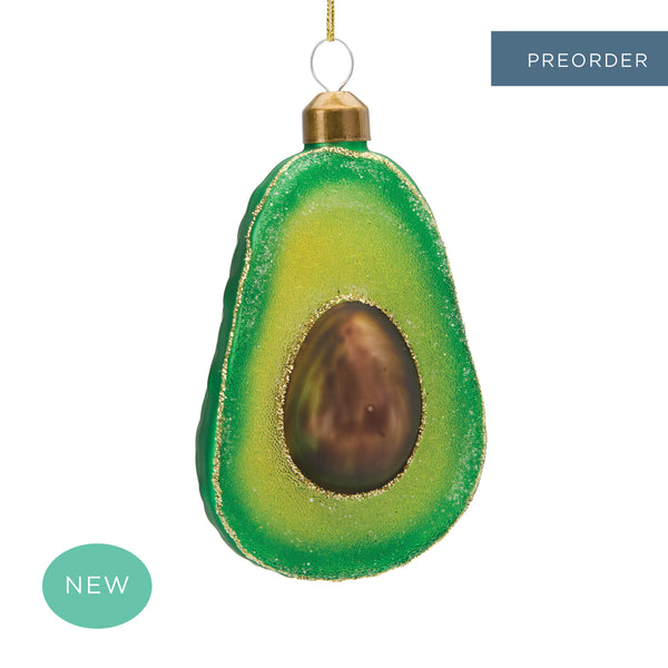 Sugar Coated Avocado Decoration