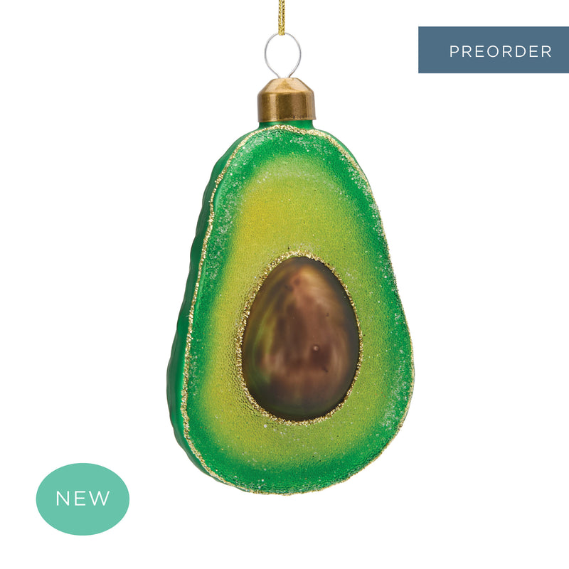 Sugar Coated Avocado Decoration