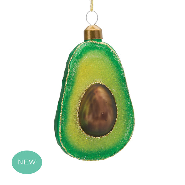 Sugar Coated Avocado Decoration