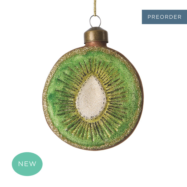 Sugar Coated Kiwi Fruit Decoration