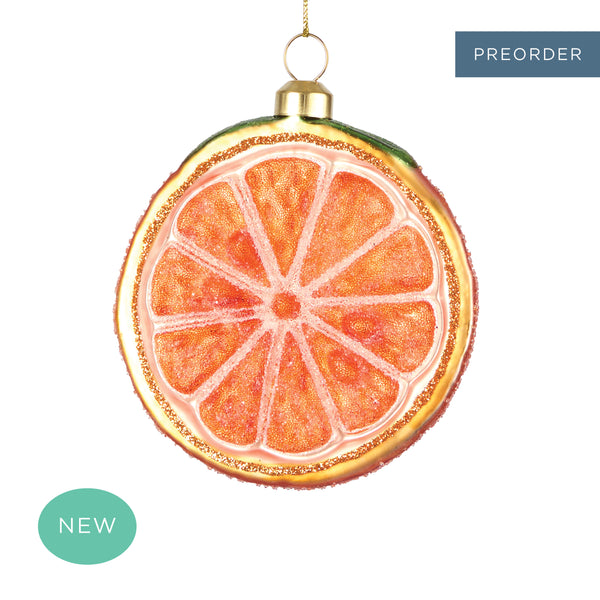Sugar Coated Orange Decoration