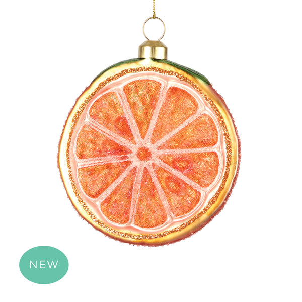 Sugar Coated Orange Decoration