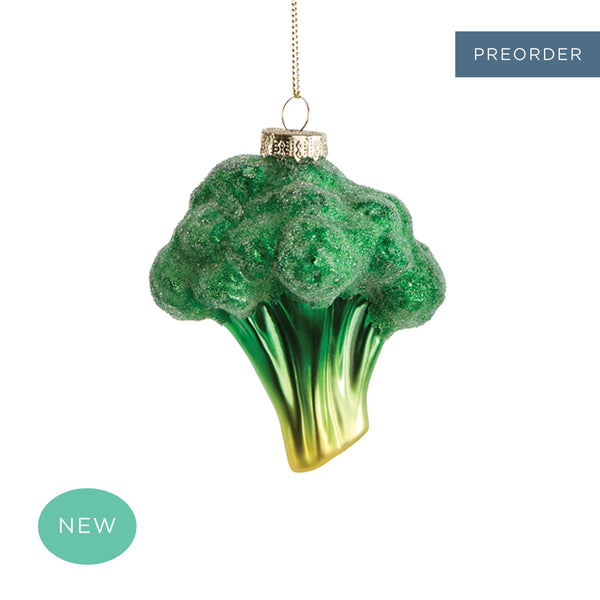 Sugar Coated Broccoli Decoration