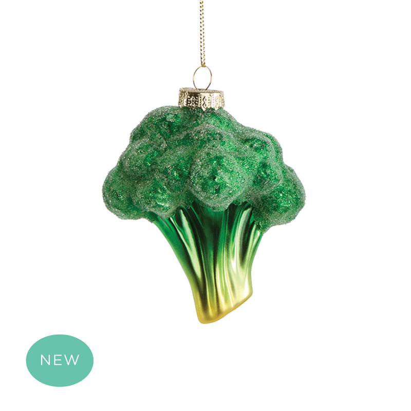 Sugar Coated Broccoli Decoration