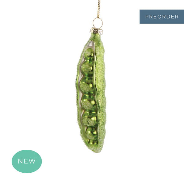 Sugar Coated Peas in a Pod Decoration