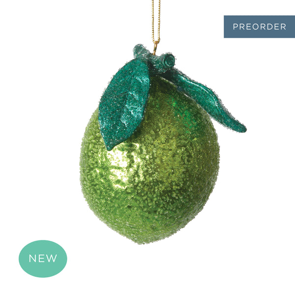 Sugar Coated Lime Decoration
