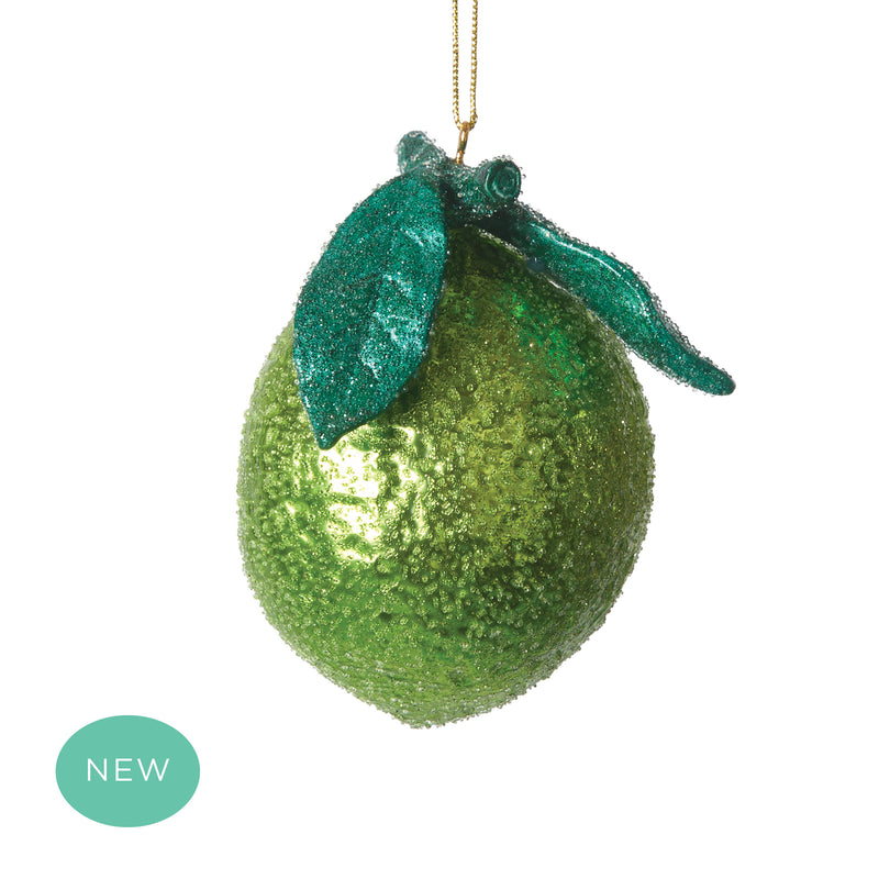 Sugar Coated Lime Decoration