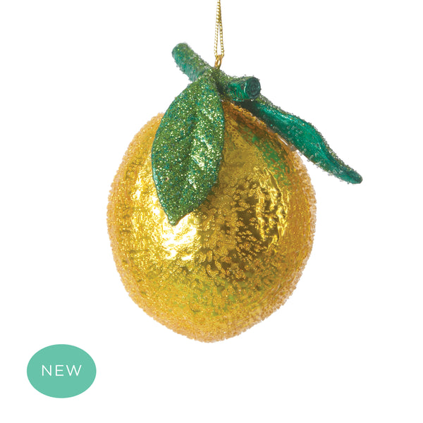 Sugar Coated Lemon Decoration