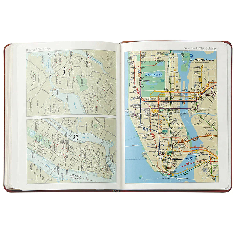 2024 Desk Diary Robins Egg Blue Goatskin Leather
