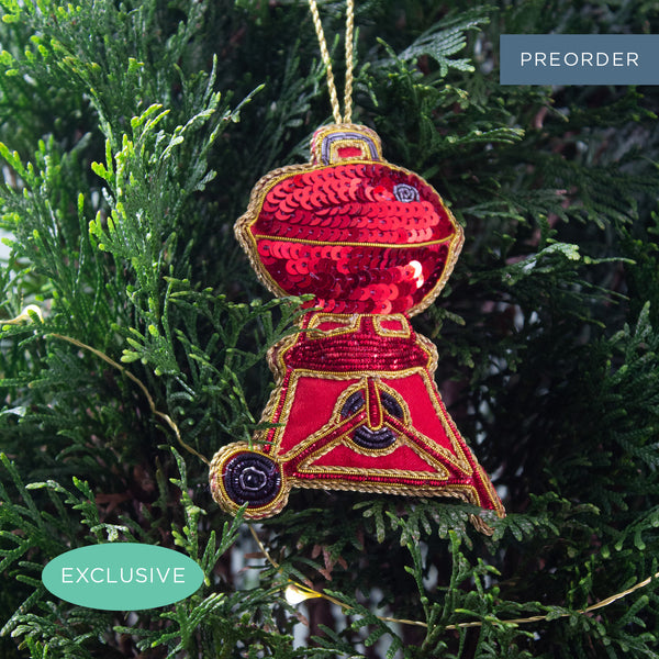 Aussie Red BBQ Tree Decoration