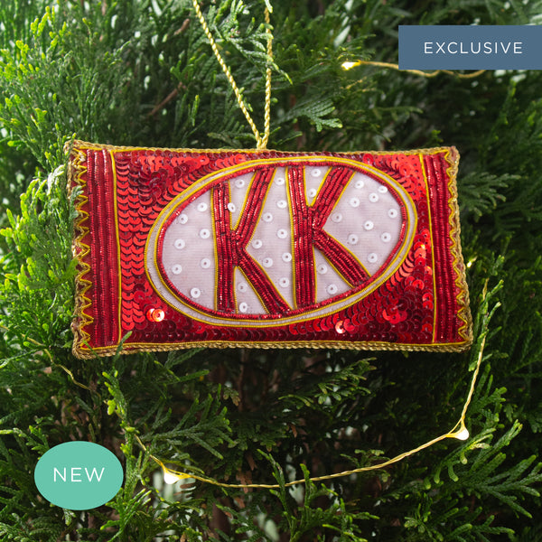 KK Take a Break Sequin Decoration