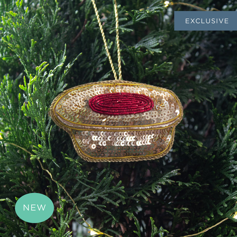 Aussie Meat Pie Tree Decoration