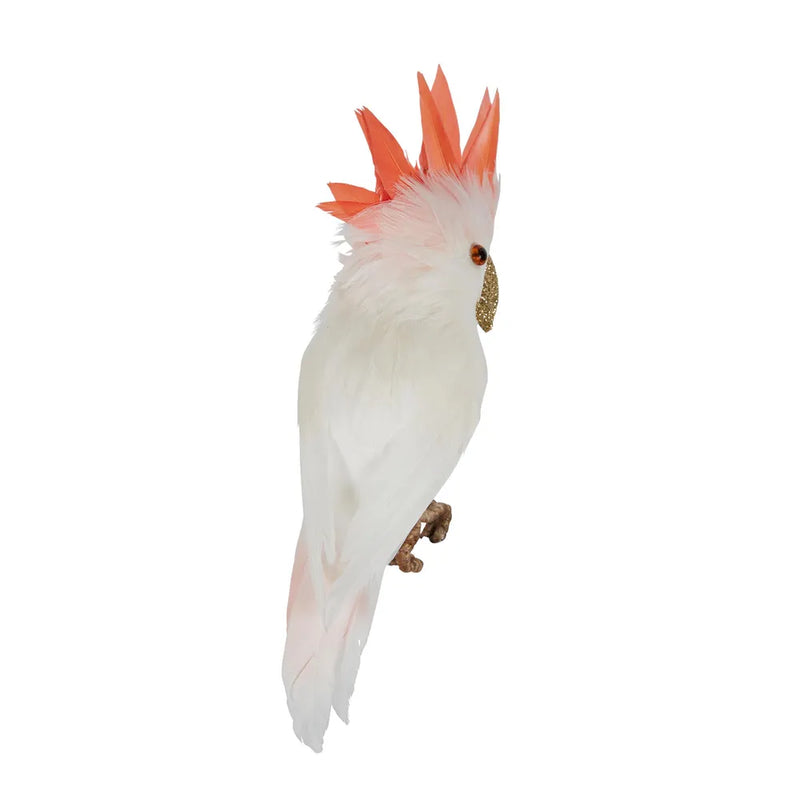 COCKATOO GALAH BIRD DECORATION WHITE