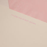 Personal Stationery Crown Mill Pink Silk Lined envelopes - Set of 10 cards and 10 envelopes